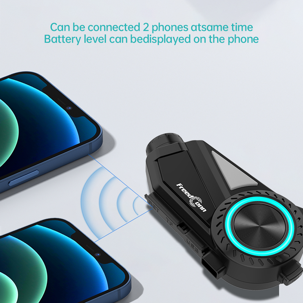 Motorcycle Helmets - FreedConn R3 PRO Motorradhelm Bluetooth-Intercom mit