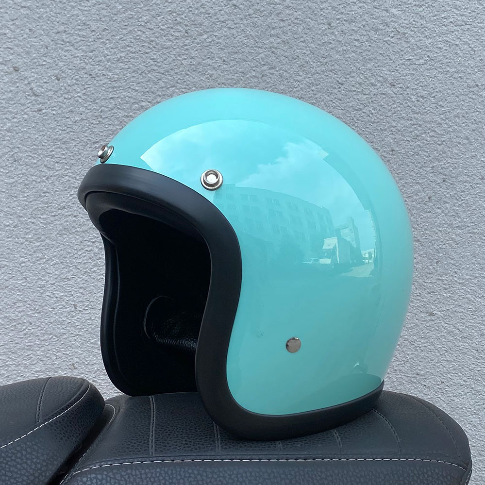 Vintage Open Face Retro Helmet - TT&COCASCOS Motorradhelm Jet Vintage 500TX Open