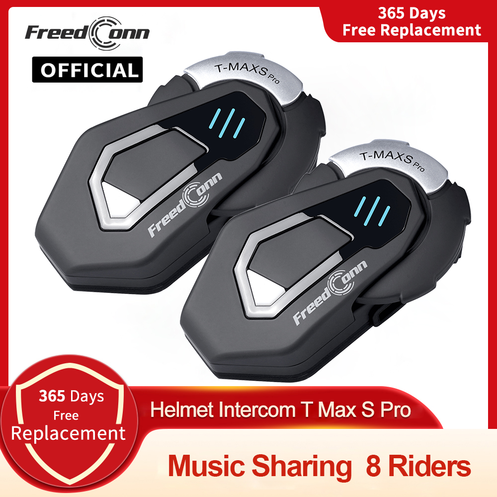 Full Face Motorcycle Helmet With Bluetooth - Freedconn t max s pro motorrad