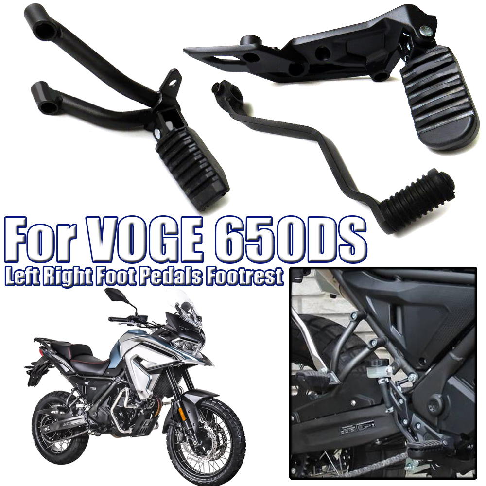 Riding Gear - Motorrad-Fußpedale vorne, hinten, links, rechts, Fußstütze,