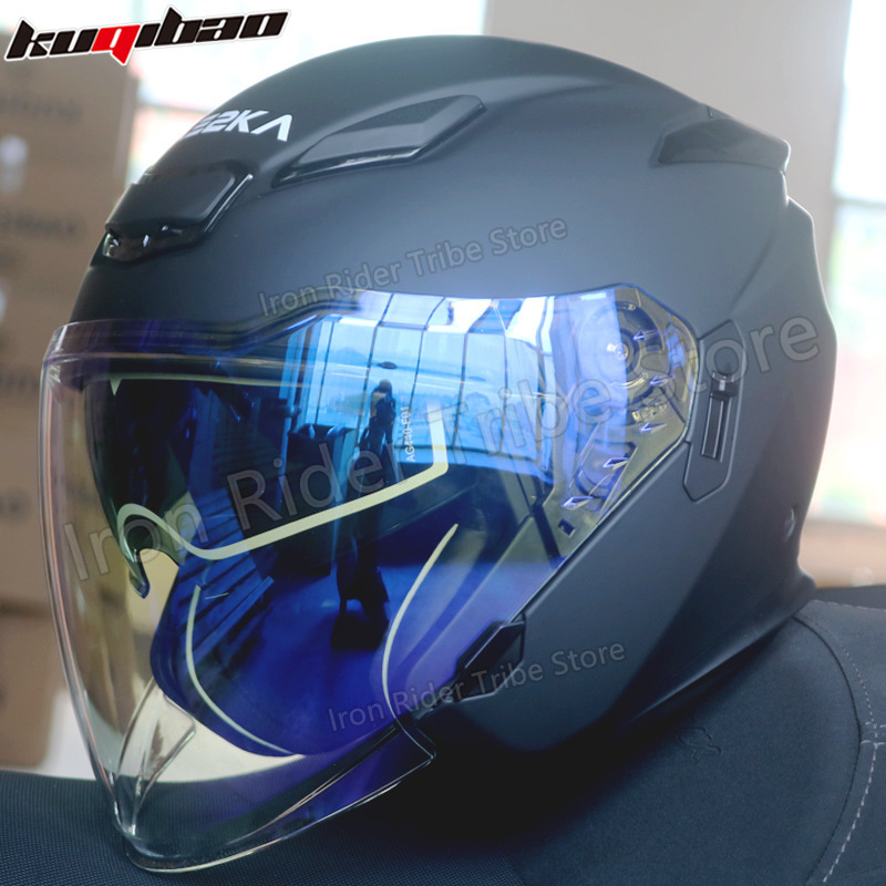 Modular Flip Up Motorcycle Helmet Dot Approved - Kuqibao Dual-Linsen Modular Klapphelm für Motorräder