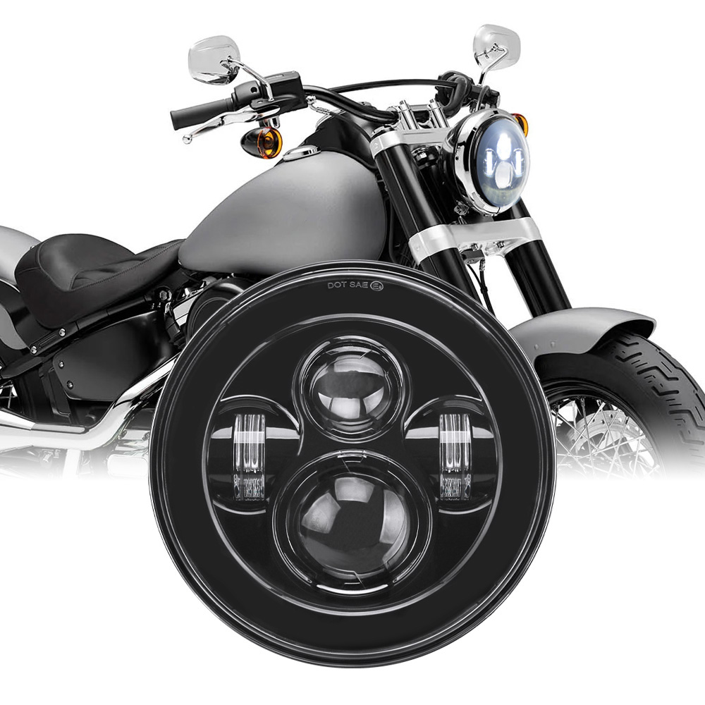 Universeller 7-Zoll-LED-Schein – Universal Motorcycle Led Headlight Projector Bewertung und Preis