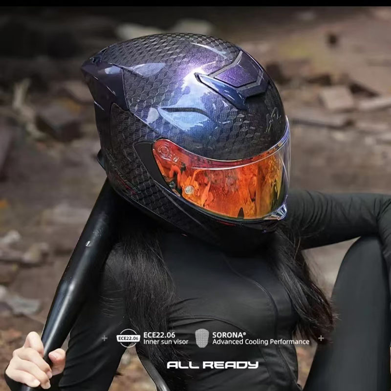 AR 12K Carbon Fiber Motorradhe – Carbon Fiber Lightweight Motorcycle Helmet Bewertung und Preis
