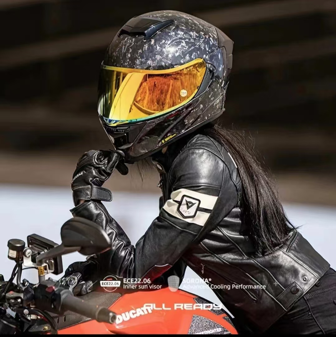 AR 12K Carbon Fiber Motorradhe – Carbon Fiber Lightweight Motorcycle Helmet Bewertung und Preis