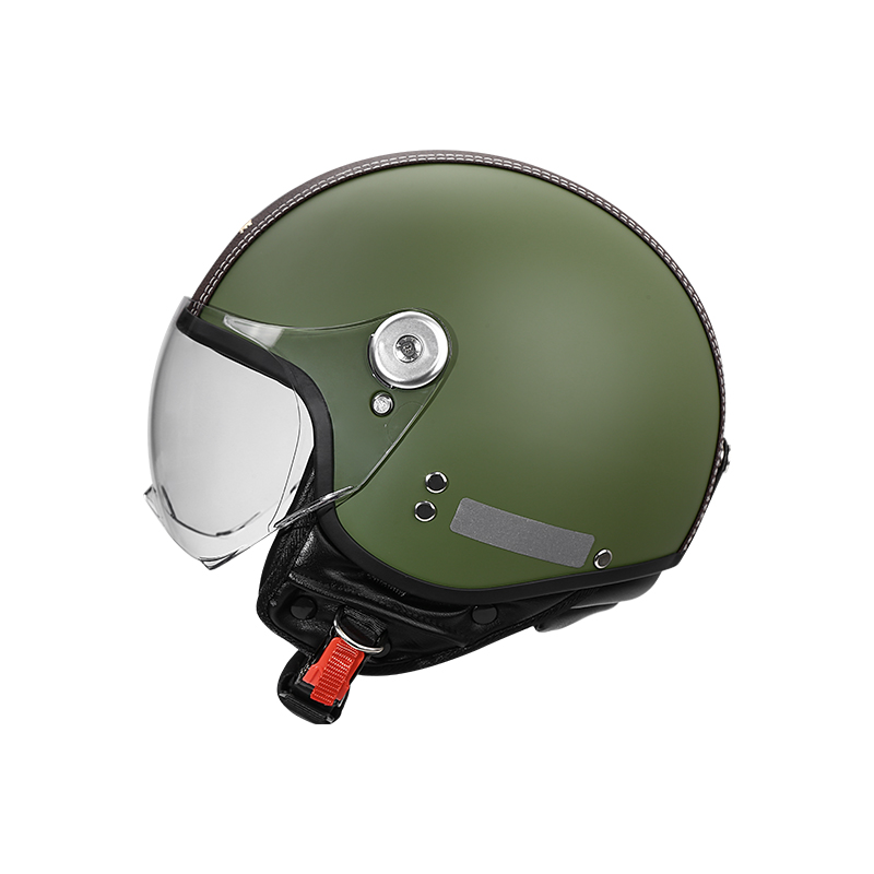 Vintage 3/4 Open-Face Motorrad – Vintage Open Face Retro Helmet Bewertung und Preis