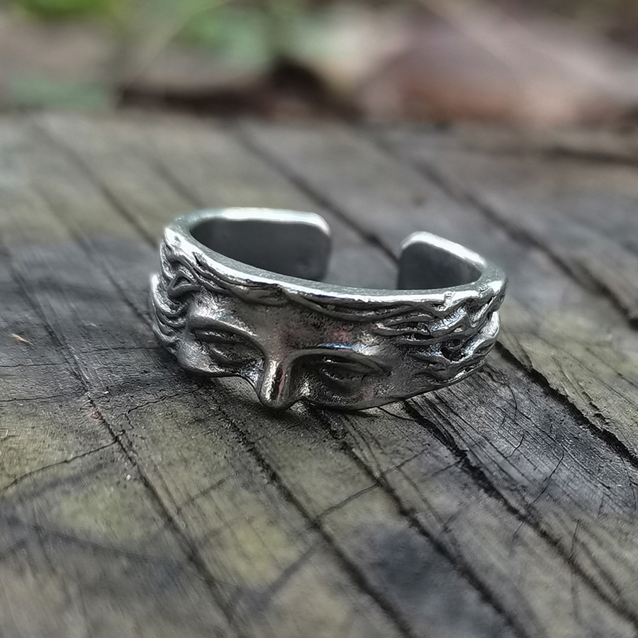 Kreative Venus Halbmaske Ring  – Vintage Open Face Retro Helmet Bewertung und Preis