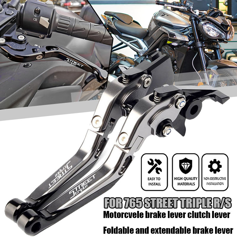Für 765 Street Triple R/S (NIC – Cnc Aluminum Adjustable Brake Clutch Levers Bewertung und Preis