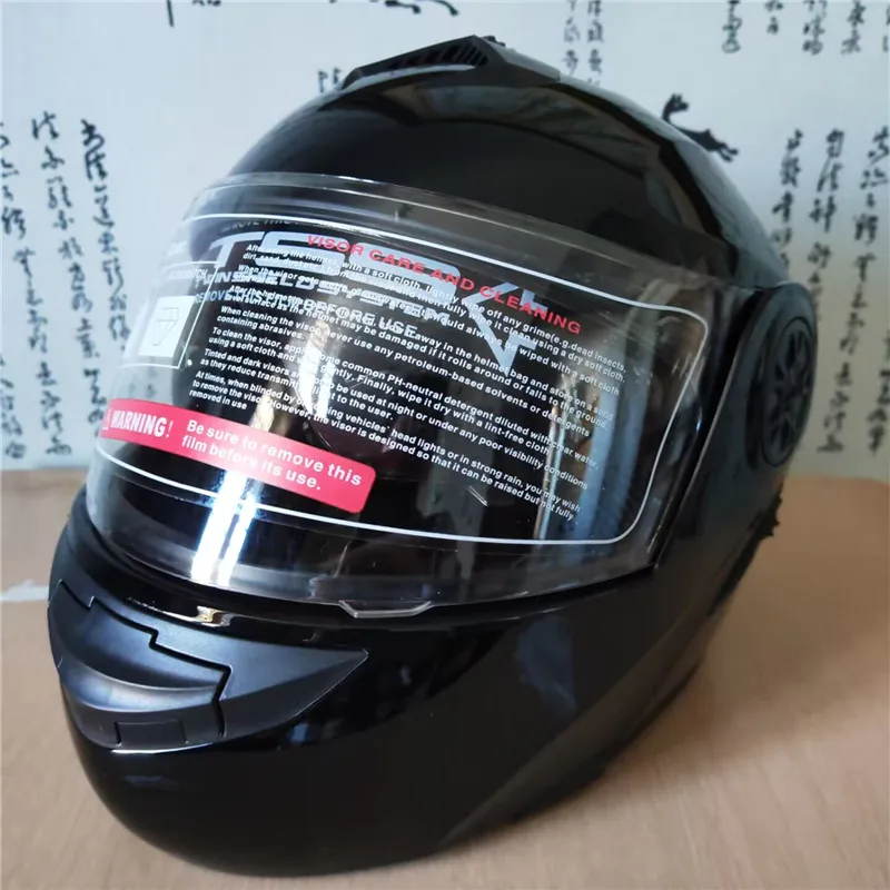 Hochklappbares modulares Motor – Motorcycle Helmet Inner Sun Visor Lens Bewertung und Preis
