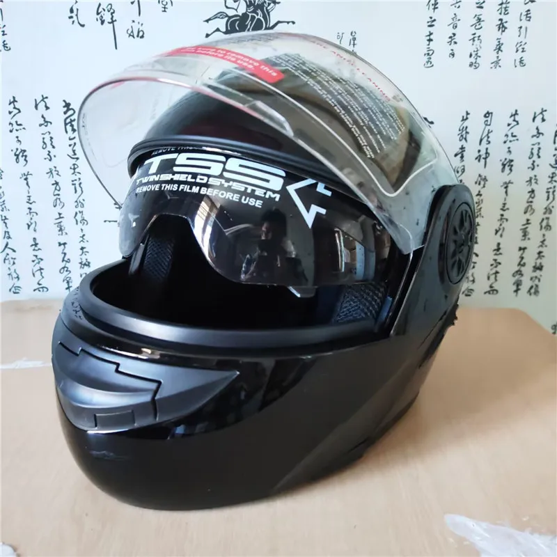 Hochklappbares modulares Motor – Motorcycle Helmet Inner Sun Visor Lens Bewertung und Preis