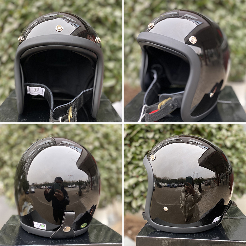 TT&COCASCOS Motorradhelm Jet V – Vintage Open Face Retro Helmet Bewertung und Preis