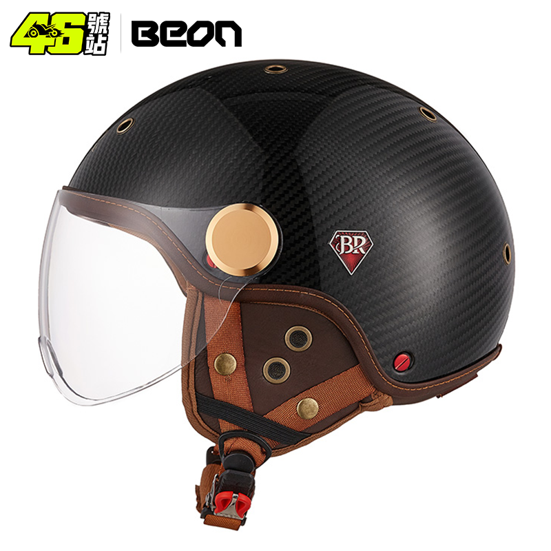 BEON Neue Ankunft BR13 Sommer  – Carbon Fiber Lightweight Motorcycle Helmet Bewertung und Preis