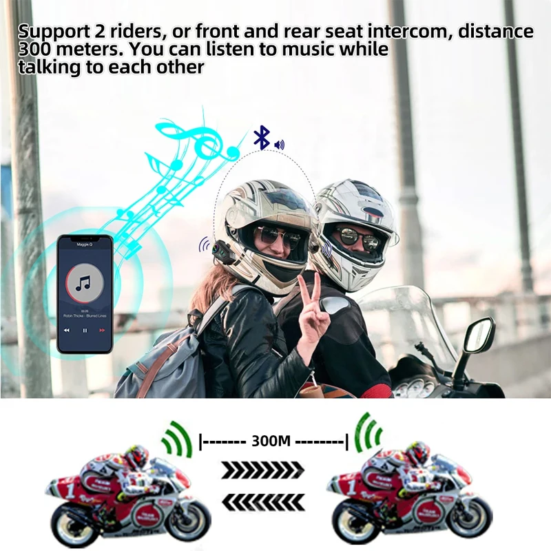Y10 2x Bluetooth Motorrad Helm – Full Face Motorcycle Helmet With Bluetooth Bewertung und Preis