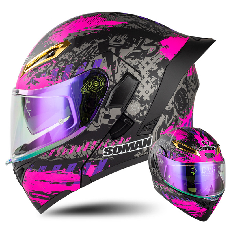 Punkt genehmigt Männer Motorra – Modular Flip Up Motorcycle Helmet Dot Approved Bewertung und Preis