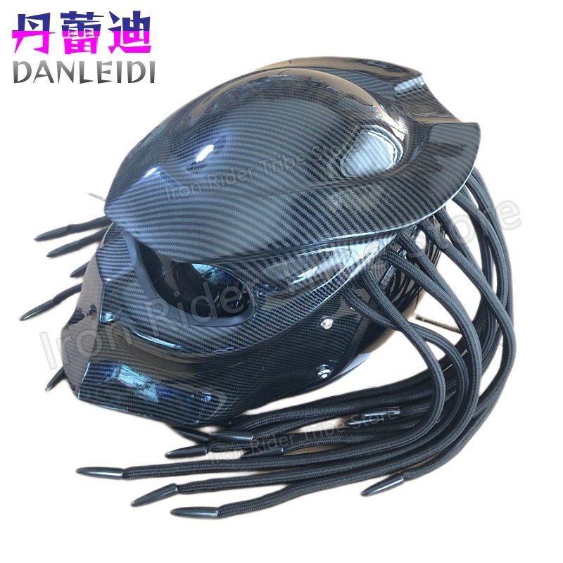 HOT Racing Predator Carbonfase – Custom Predator Motorcycle Helmet Bewertung und Preis
