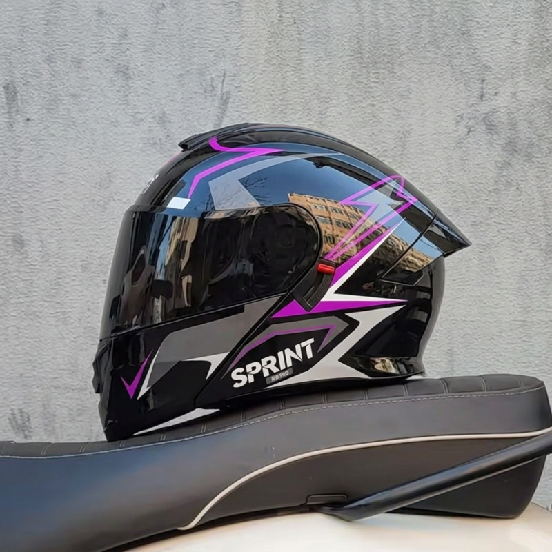 DOT-zugelassener modularer Kla – Modular Flip Up Motorcycle Helmet Dot Approved Bewertung und Preis