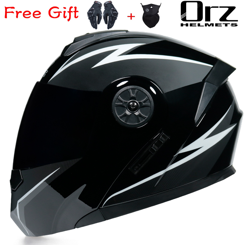 ORZ-161 Neuester DOT-Zugelasse – Dual Visor Motorcycle Racing Helmet Bewertung und Preis