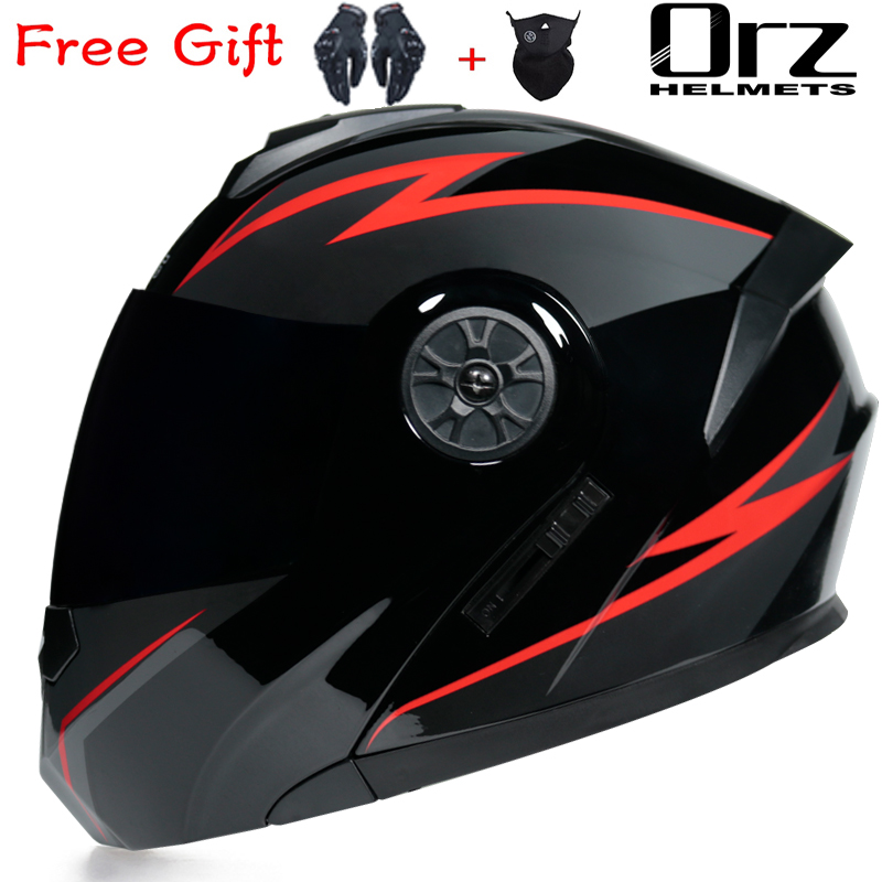 ORZ-161 Neuester DOT-Zugelasse – Dual Visor Motorcycle Racing Helmet Bewertung und Preis