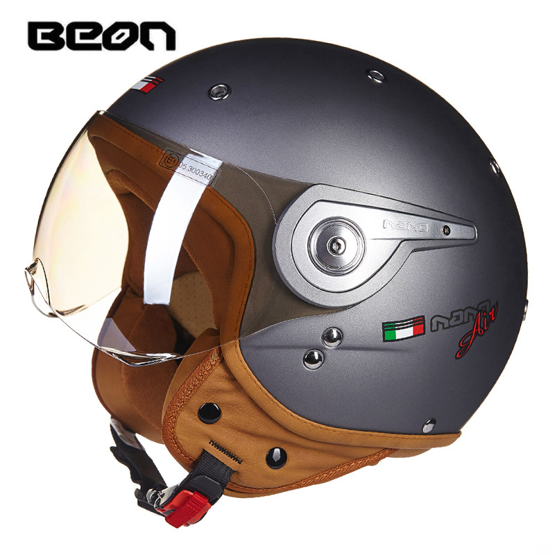 BEON B-110 Motorradhelm Beon 3 – Vintage Open Face Retro Helmet Bewertung und Preis