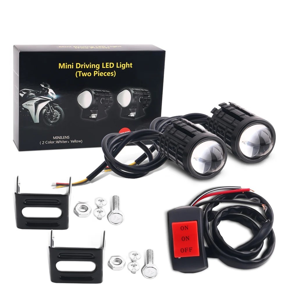 Universeller Motorrad-LED-Sche – Universal Motorcycle Led Headlight Projector Bewertung und Preis