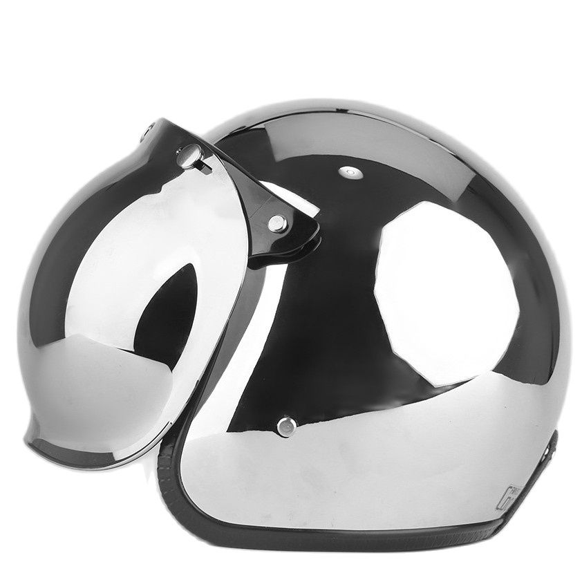 Offenes Gesicht Motorrad Helm  – Vintage Open Face Retro Helmet Bewertung und Preis