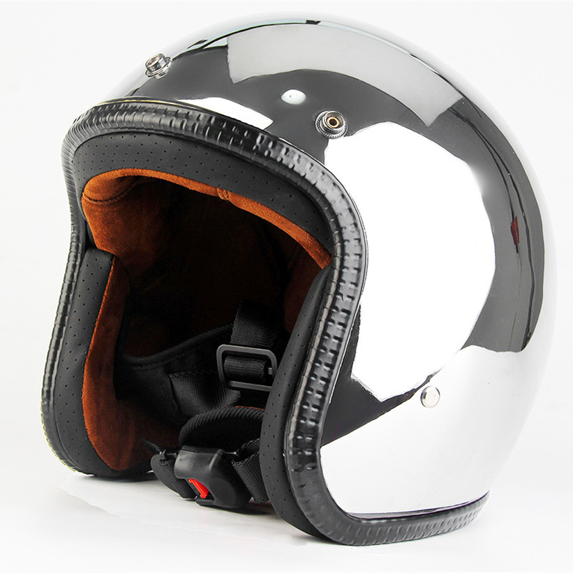 Offenes Gesicht Motorrad Helm  – Vintage Open Face Retro Helmet Bewertung und Preis