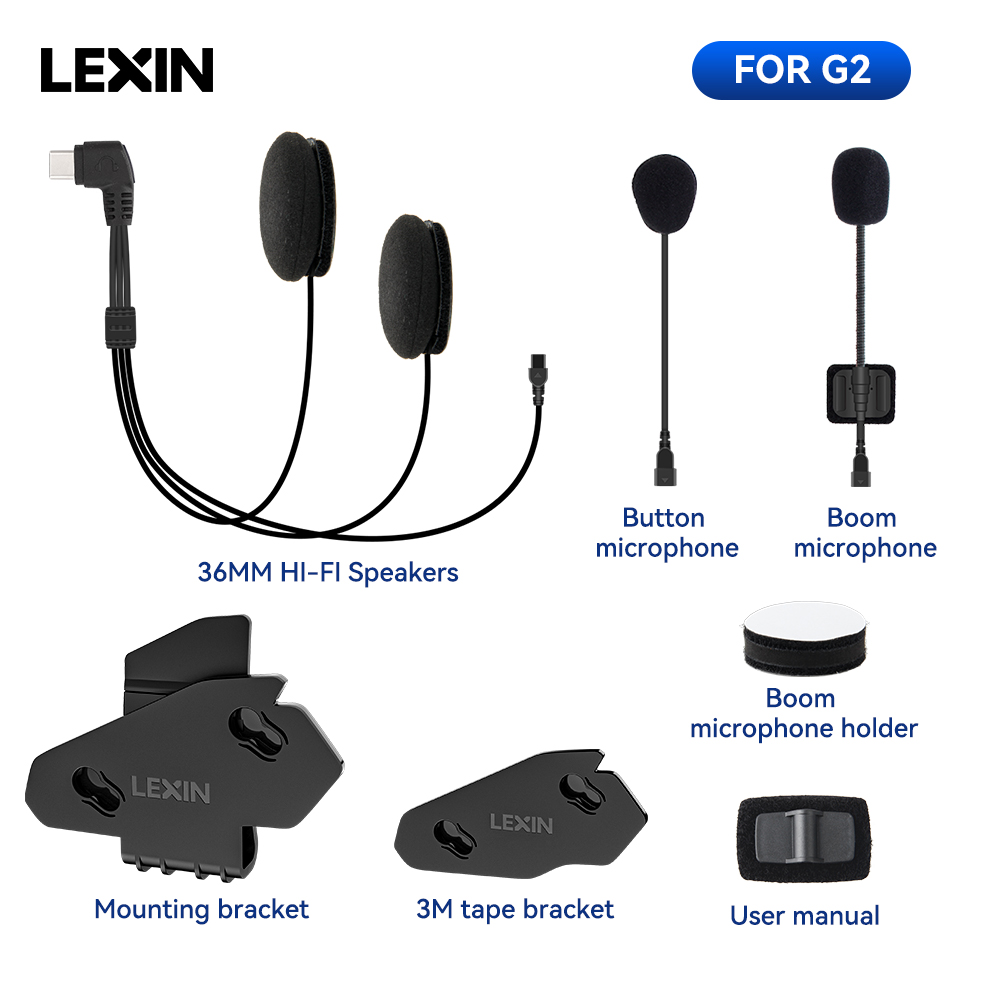 LEXIN-G2 Motorrad-Intercom-Hea – Universal Motorcycle Helmet Intercom Headset Bewertung und Preis