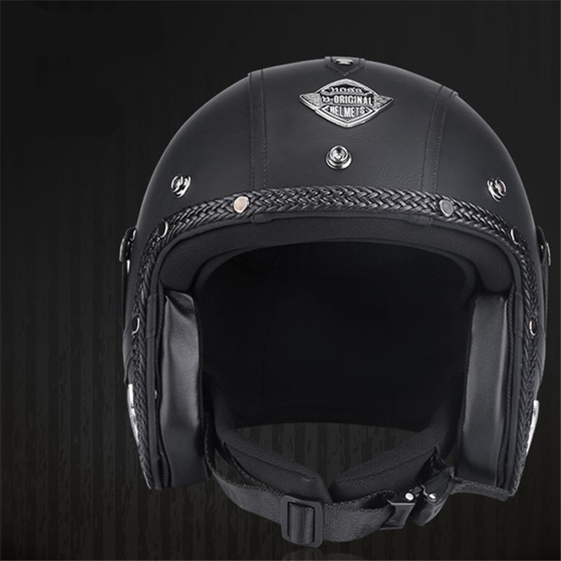 Neue Ankunft Helme Open Gesich – Vintage Open Face Retro Helmet Bewertung und Preis