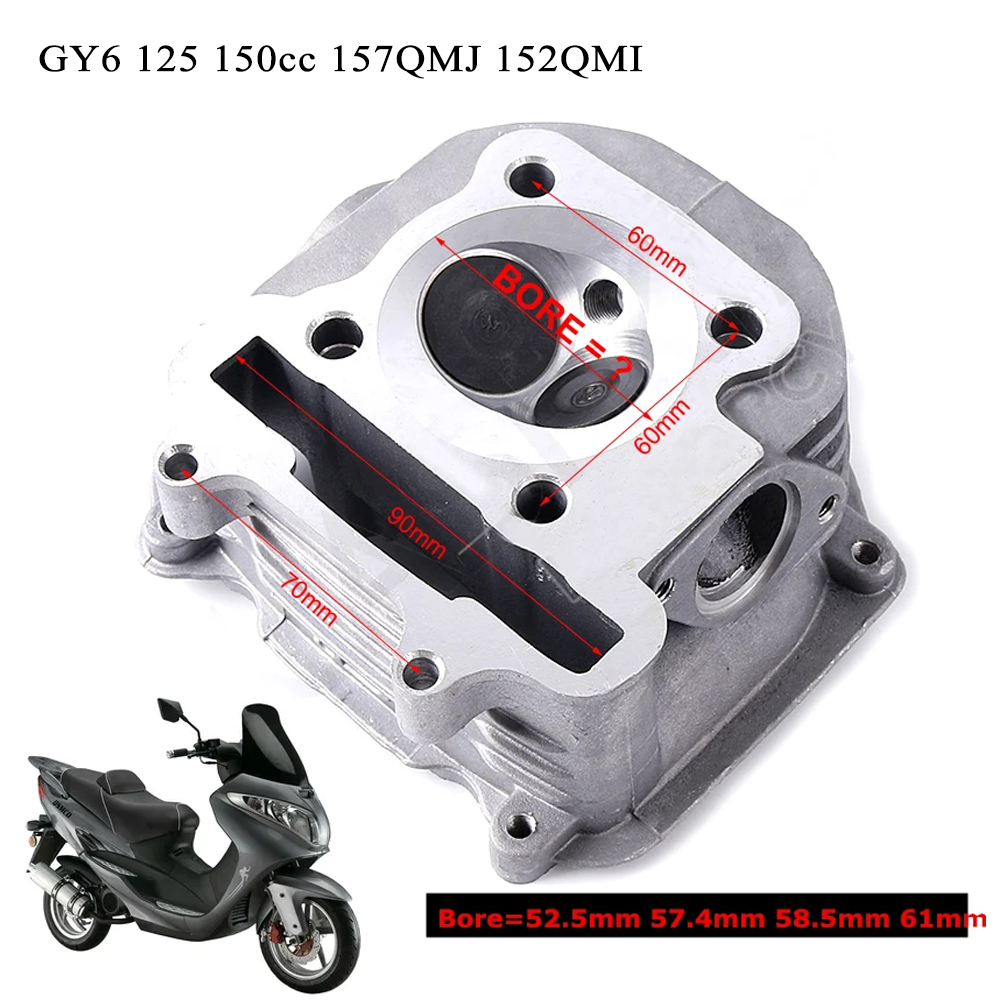 Gy6 zylinderkopf motorrad teil – Scooter Parts Bewertung und Preis
